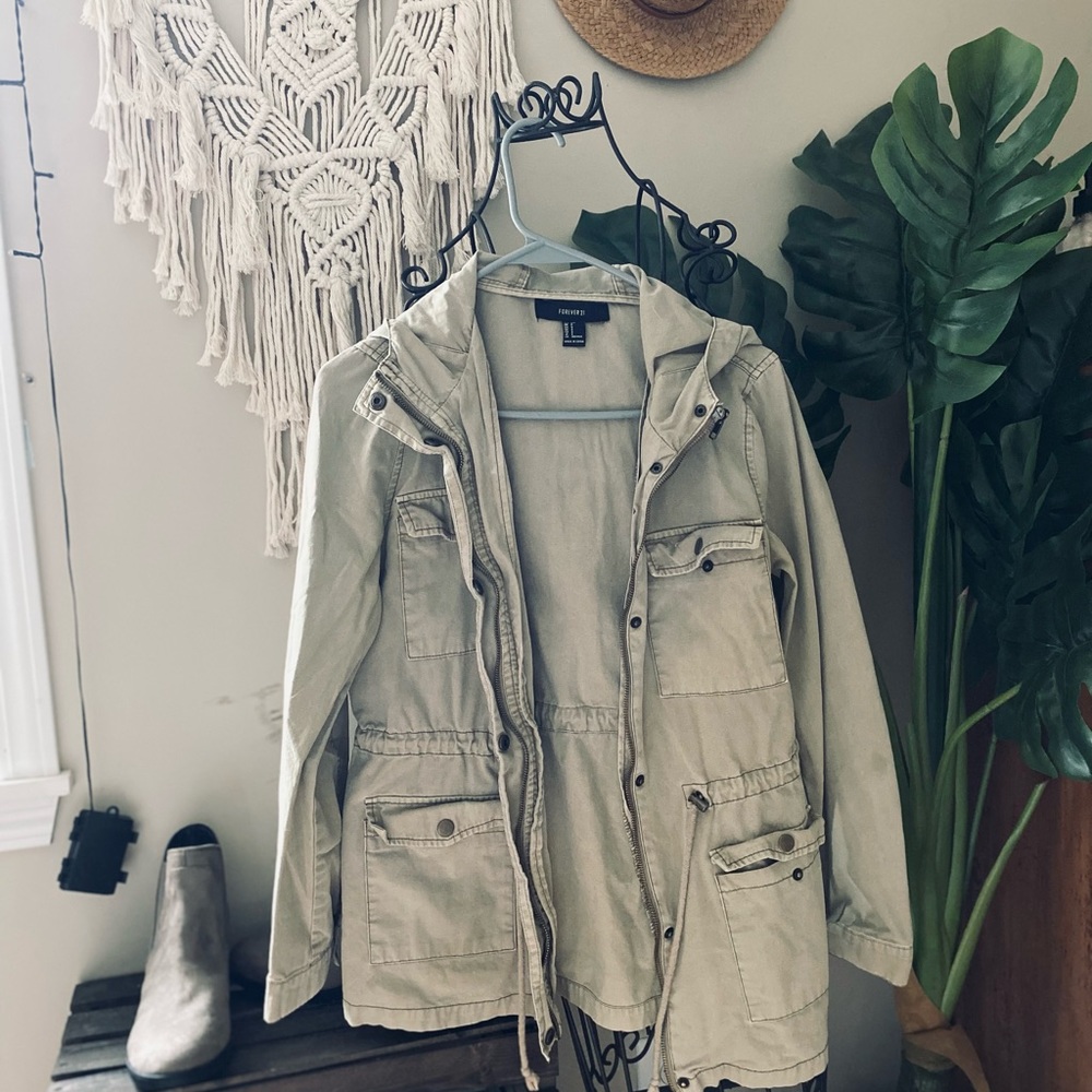 FOREVER 21 | tan jacket